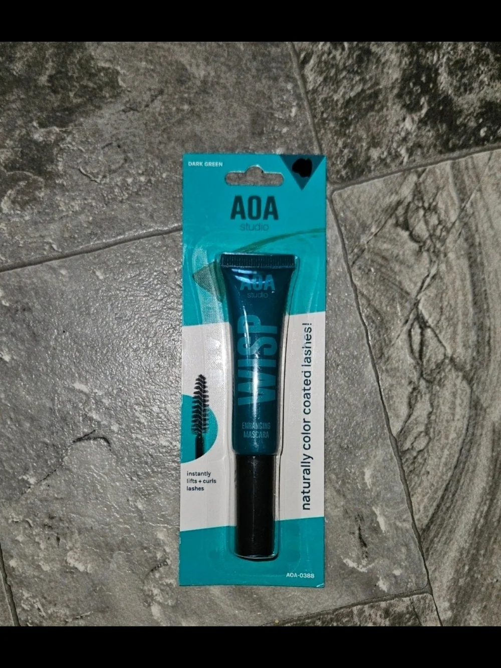 AOA Studio Dark Green Mascara Tint - Dark Green Tik Tok Viral BNIB